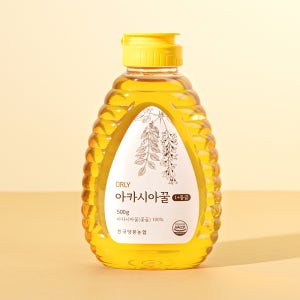 아카시아꿀 500g 1+등급 프리미엄 국내산 아까시꿀 토종꿀