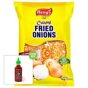 헹스 크리스피어니언 양파후레이크 1kg, 10개