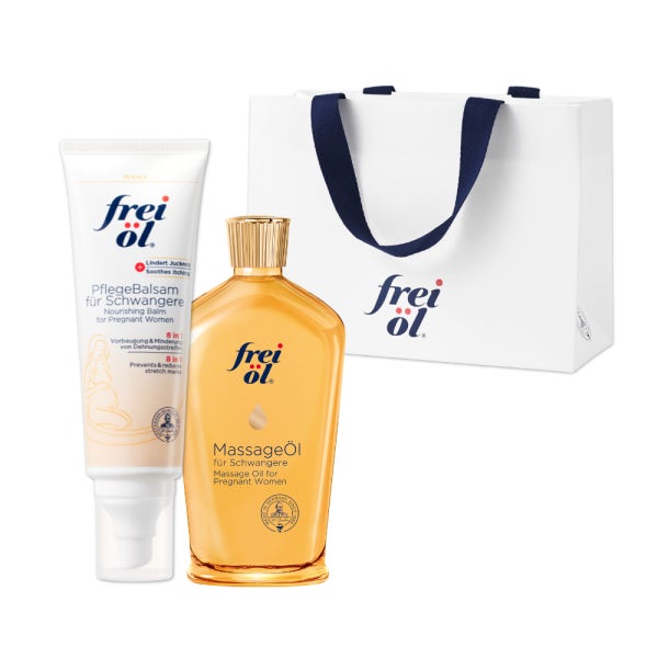 [프라이웰] 마사지 오일 125ml + 마사지 크림 125ml set