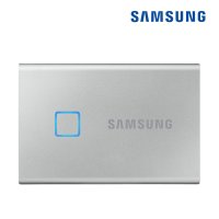 삼성 T7 TOUCH SSD외장하드 500GB 게임저장 지문인식 PORTABLE 실버