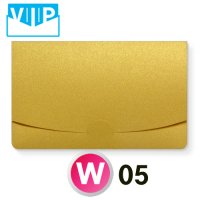 VIP 상품권봉투 고급인쇄- 미니 쿠폰 회원권 카드 명함봉투 샘플무료 W-05 스타골드 100매