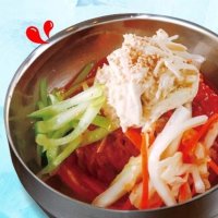 초계냉면 물+비빔+육수 밀키트 1.2kg