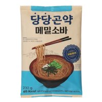 당당곤약 메밀소바 1개 65칼로리 저칼로리 다이어트 식단 메밀국수 라면