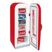 코카콜라냉장고 미니 냉장고 레트로 감성 빨간 컬러 미니 음료수 냉장고