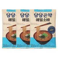 당당곤약 메밀소바 3개 65칼로리 저칼로리 다이어트 식단 메밀국수 라면