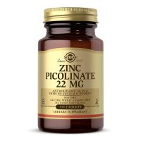 솔가 피콜린산 아연 피콜리네이트 22mg 100정 Zinc Picolinate