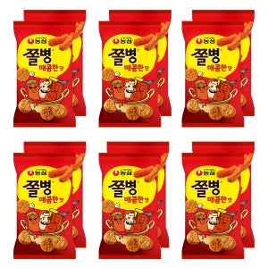 농심 쫄병스낵 매콤한맛(12개)