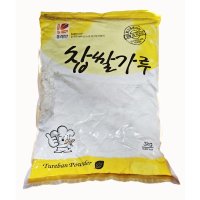 뚜레반 찹쌀가루 3kg 찹쌀분말 파우더 튀김요리 떡 탕수육 중화요리 활용