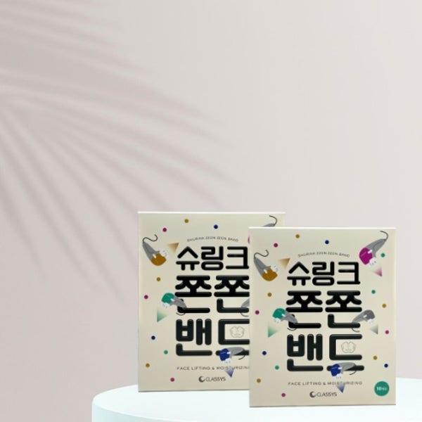 (기간한정) 슈링크쫀쫀밴드 1박스 리프팅패치 브이라인밴드 무배