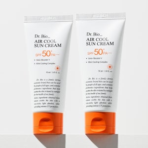 [1+1]닥터바이오 에어쿨 선크림 50ml [유아 임산부 키즈 무기자차 l 눈시림NO ]