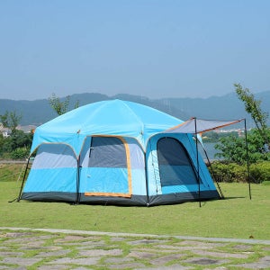 4-6인용 패밀리캠핑 거실형 텐트 대형 리빙쉘 스카이