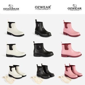 호주 오즈웨어 첼시 부츠 사계절 장화 레인부츠 양모깔창 OZWEAR GUMBOOTS