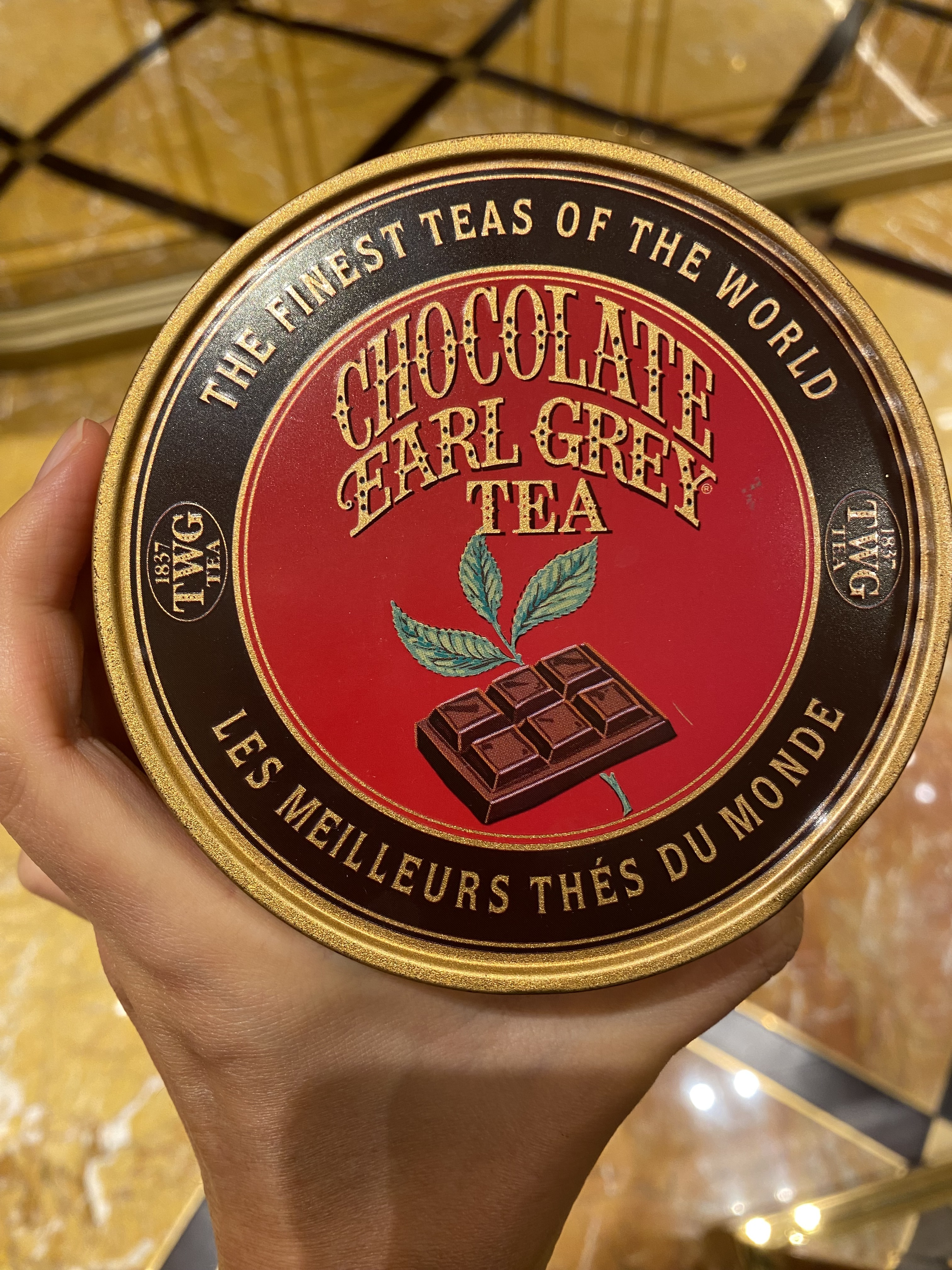 TWG 초콜릿 얼 그레이 티