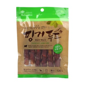 핫도그 수제간식 핑거푸드 양고기고구마, 120g, 1개