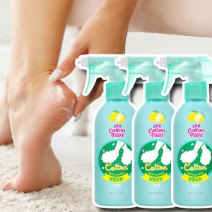 발을씻자 온더바디 발각질 제거 풋 발 크림 샴푸 레몬 3P