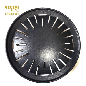 NO08 슈퍼스톤 원형불판 A295 가스 숯불 겸용