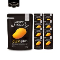 [리치팜너트] 건망고슬라이스250g 9팩/리치팜너트