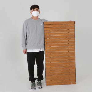 캠프빌리지 캠핑테이블 높이조절 와이드 롤 테이블 140cm