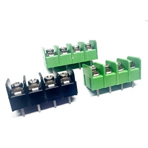 PCB 터미널블록 나사고정형 4pin 7.62mm 8.5mm 그린/블랙