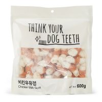 Think your dog teeth 강아지 본 껌 600g 1개 치킨우유