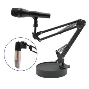 디보이스 RP-9 탁상용 마이크 거치대 관절형 굴절형 마이크암 홀더 2종 포함