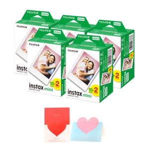 인스탁스 미니필름 100장+선물SET / 미니카메라 사진 인화지