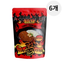 불타 지옥불 카레 불지옥맛 매운맛 즉석 간편 180g 6p