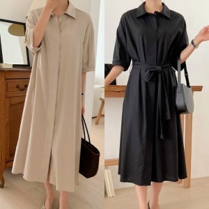 미쓰에버 자체 린넨원피스 하객 여름원피스 돌잔치 빅사이즈 77사이즈여성쇼핑몰