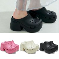 Crocs 크록스 사이렌 클로그 키높이 샌들 슬리퍼