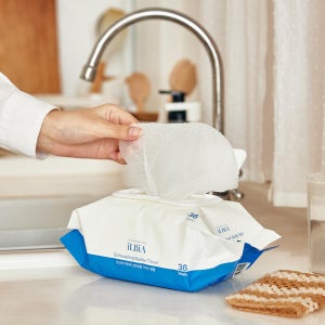 [수량할인] 일비아 제로웨이스트 일회용 주방 수세미 친환경 제품 36매