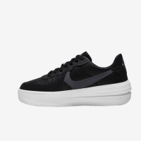 나이키 에어포스 플랫폼 nike airforce 1 블랙 앤트러사이트 화이트 여성 운동화