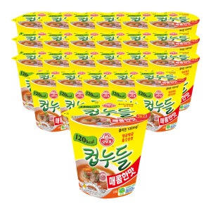 오뚜기 컵누들 매콤한맛 37.8g, 24개