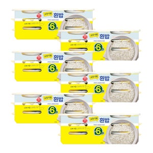 오뚜기 맛있는 오뚜기밥 흰밥 200g, 36개