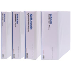 드림오피스 백색 투명3공 사다리바인더 A4