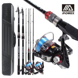 아오맥스 X 다이와 무브먼트 바다 릴 원투 낚시대 세트