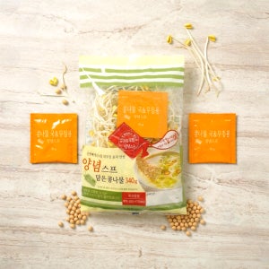 참살이 양념스프담은콩나물 340g 10개입