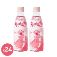 티젠 콤부차 스파클링 티 복숭아 피치 340ml x 24입 저칼로리 제로슈거