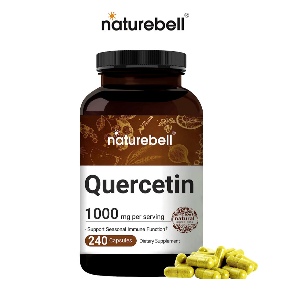 네이처벨 퀘르세틴 Quercetin 1000mg 240캡슐 고함량 <b>바이오플라보노이드</b>