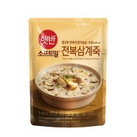 CJ제일제당 비비고 전복삼계죽 420g