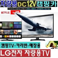 차량용 LG전자 22인치(24) 스마트 DC12V 캠핑용TV 파워뱅크A 차박용TV 카라반 유튜브 야외용 WB510QA