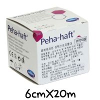 하트만 페하하프트(Peha-Haft) 6cmX20m 자착성 붕대 라텍스프리 자착식탄력 펄펙밴디지 리프팅밴드 브이라인밴드