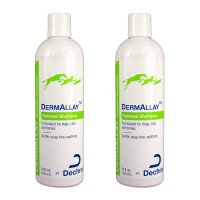 Dechra 데크라 덤알레이 오트밀 샴푸 355ml 2개 강아지 고양이 DermAllay