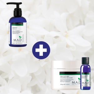 매드스킨케어 카밍젤 마스크+레드니스 레스큐 세럼 세트