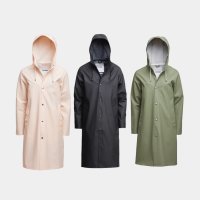 STUTTERHEIM 스투터하임 스톡홀름 롱 프린트 레인코트 우비 비옷