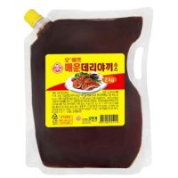 오뚜기 오쉐프 매운 데리야끼소스 2kg