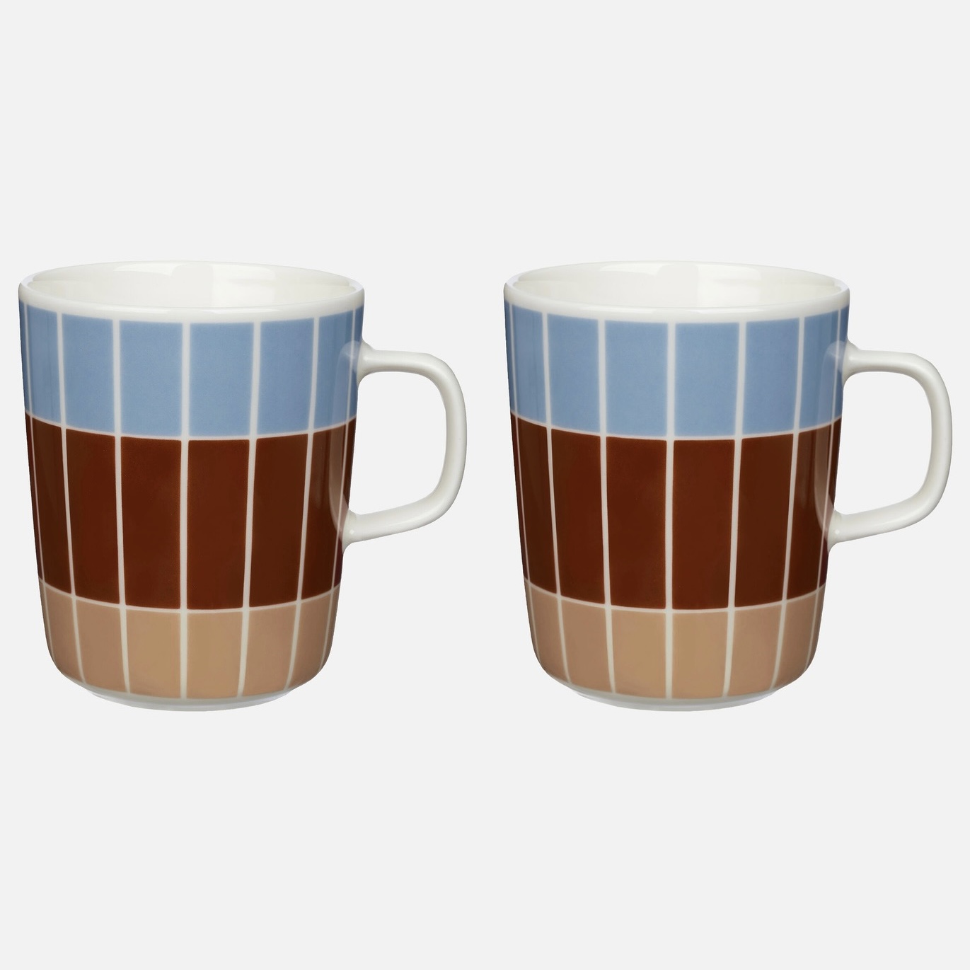 marimekko 마리메꼬 머그컵 오이바 2개 세트 Tiiliskivi 250ml