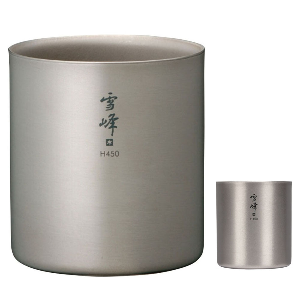 Snow Peak Titanium Single Wall 450 Mug (스노우피크 티타늄 싱글월 450 머그)