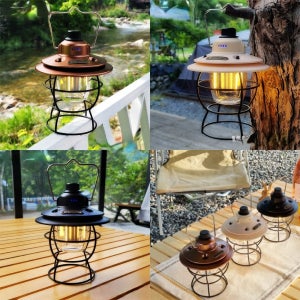 클래식 충전식 캠핑랜턴 파우치포함 감성랜턴 무드등 WS-603C