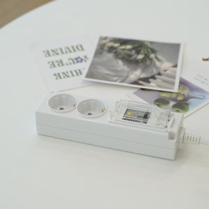 펄스일렉트로닉스 에어컨용 누전차단 멀티탭 2구 2m