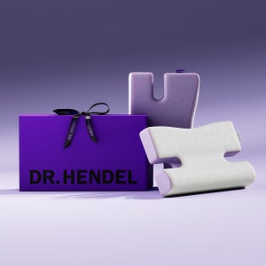[1+1세트] 닥터헨델 H-PILLOW 옆으로 누워자는 메모리폼 경추베개 귀눌림방지 주름목배게 (4 color)